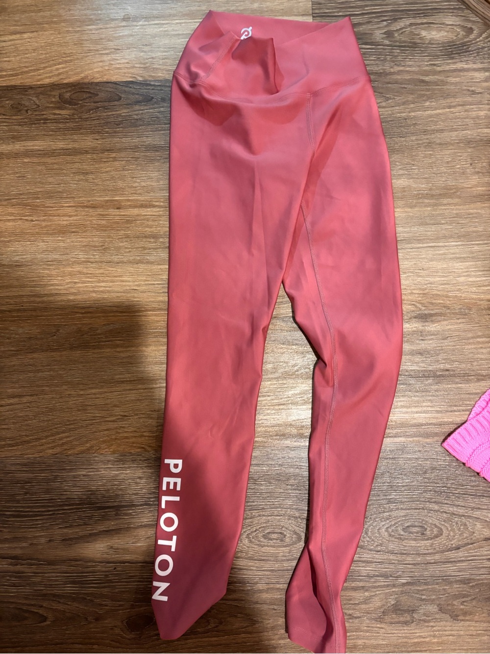 Peloton Kids Coral Pink High-Waist Performance Leggings